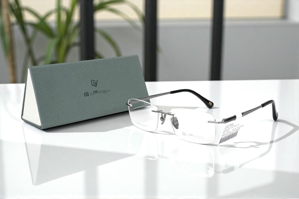 Kính Không Gọng Titan Nhật Exfash EF34249JP – Tem Chính Hãng 101