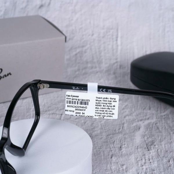 Gọng Kính Vuông RayBan Raimond 0RX5431F - Tem Chính Hãng Luxottica