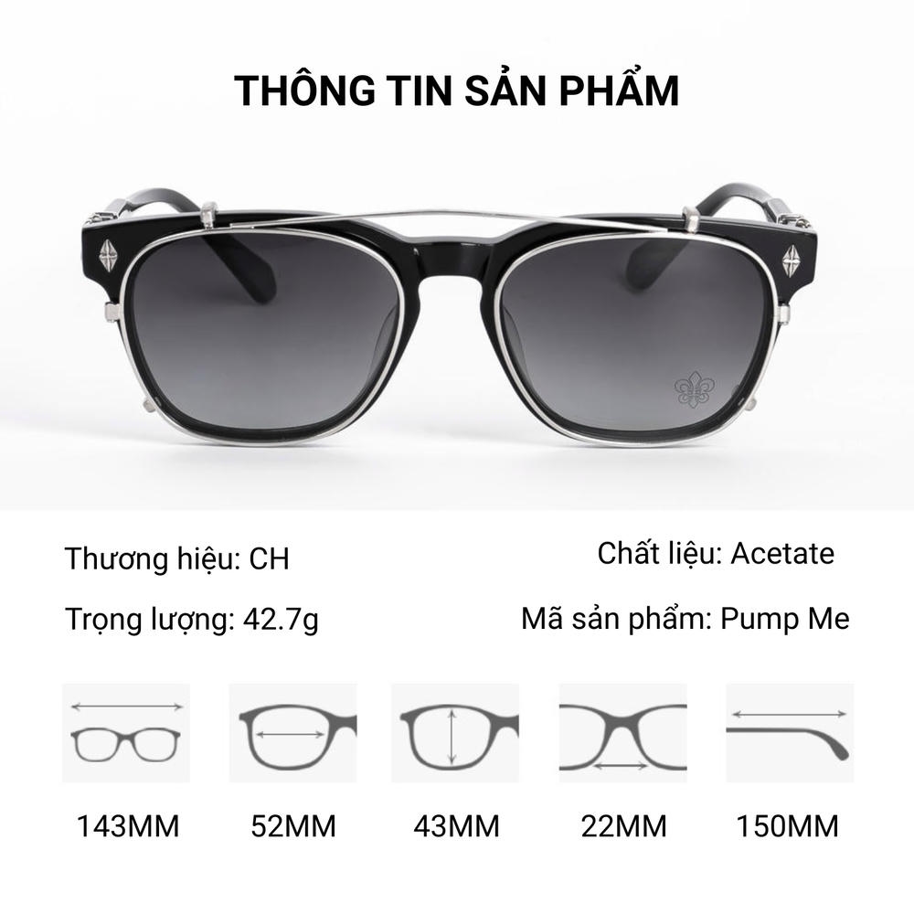 Kính Râm Cận Pump Me – Bản Đẹp Nhất Thị Trường