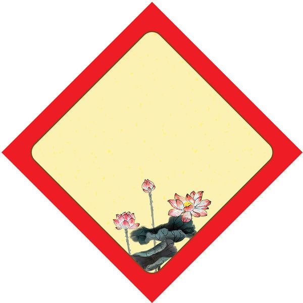 Giấy ốp treo trang trí in tranh mẫu mới 26x26cm OPM1