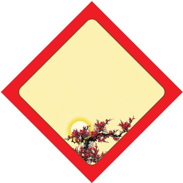 Giấy ốp treo trang trí in tranh mẫu mới 26x26cm OPM1