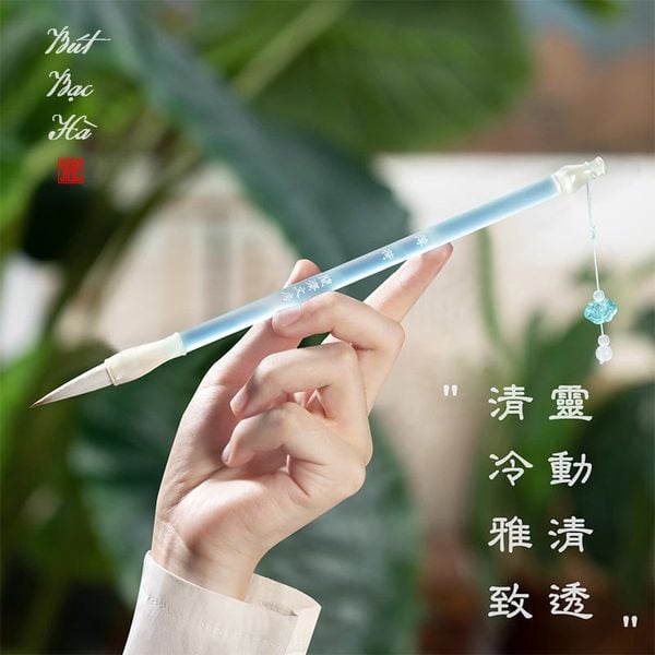 Bút lông thư pháp bạc hà