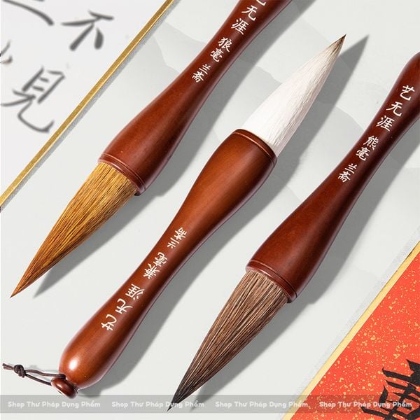 Bút lông thư pháp viết chữ cỡ lớn đại tự viết câu đối