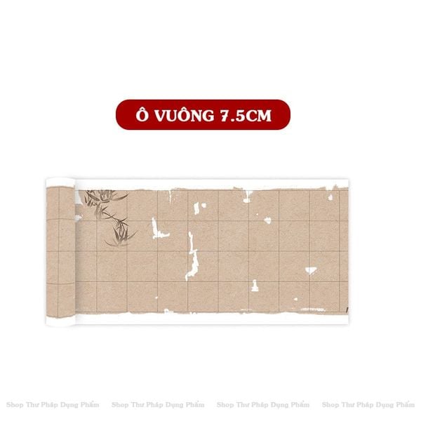 Cuộn giấy xuyến chỉ cao cấp Mặc Trúc viết tác phẩm thư pháp