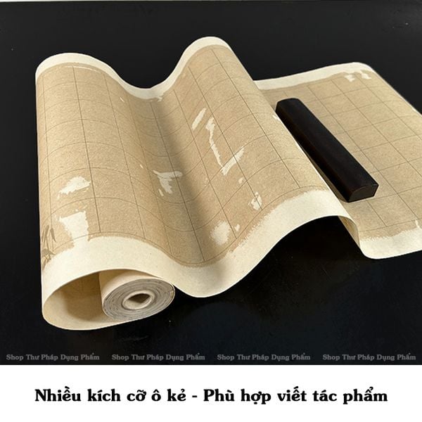 Cuộn giấy xuyến chỉ cao cấp Mặc Trúc viết tác phẩm thư pháp