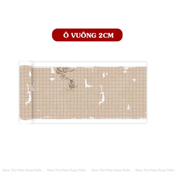 Cuộn giấy xuyến chỉ cao cấp Mặc Trúc viết tác phẩm thư pháp