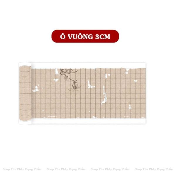 Cuộn giấy xuyến chỉ cao cấp Mặc Trúc viết tác phẩm thư pháp