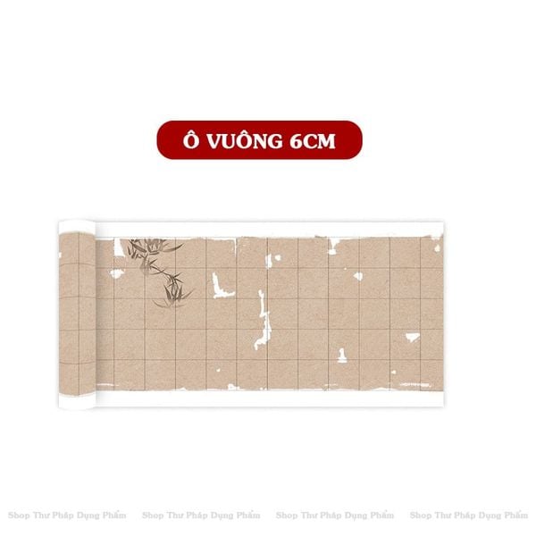 Cuộn giấy xuyến chỉ cao cấp Mặc Trúc viết tác phẩm thư pháp