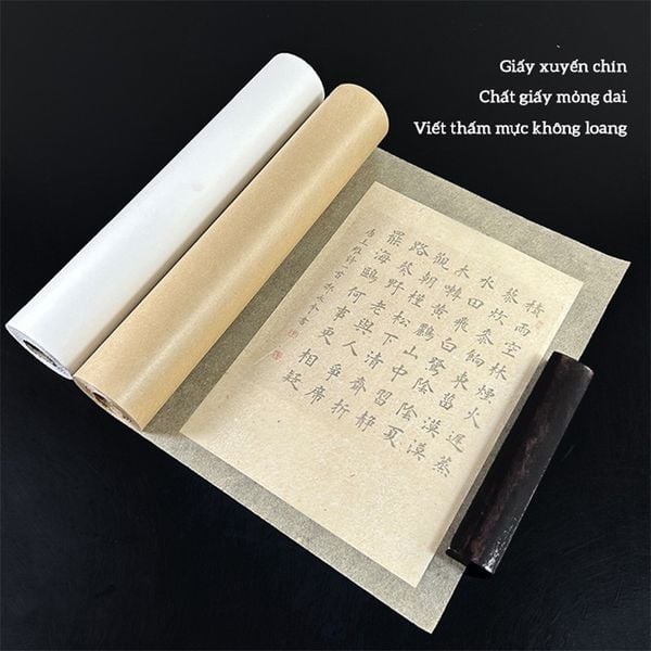 Giấy thiền dực viết thư pháp, vẽ tranh