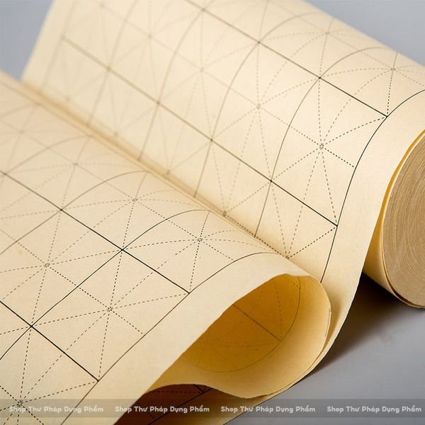 Cuộn giấy viết thư pháp ô mễ thấm mực không loang dễ viết