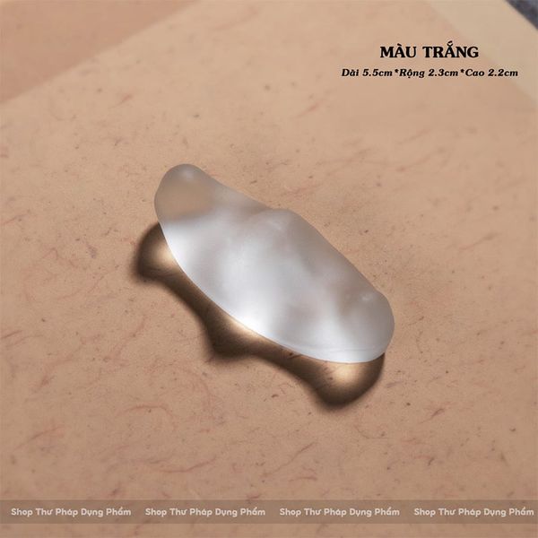 Gác bút ngọc Lưu Li hình sơn tự màu sáng trong