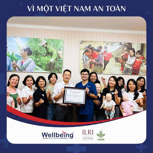 Khóa học sơ cấp cứu tại ILRI