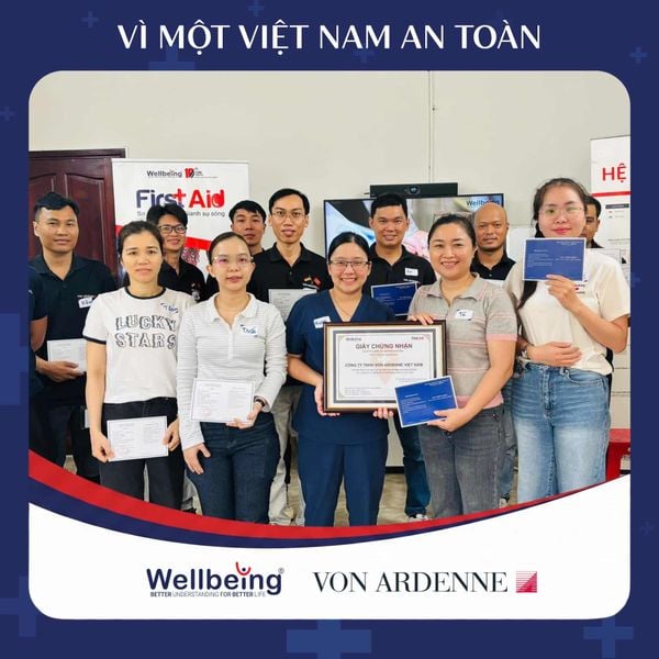 Khóa học sơ cấp cứu tại Von Ardenne