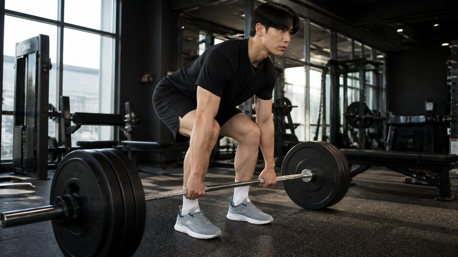 Giày tập ổn định, không quá mềm cho tập gym