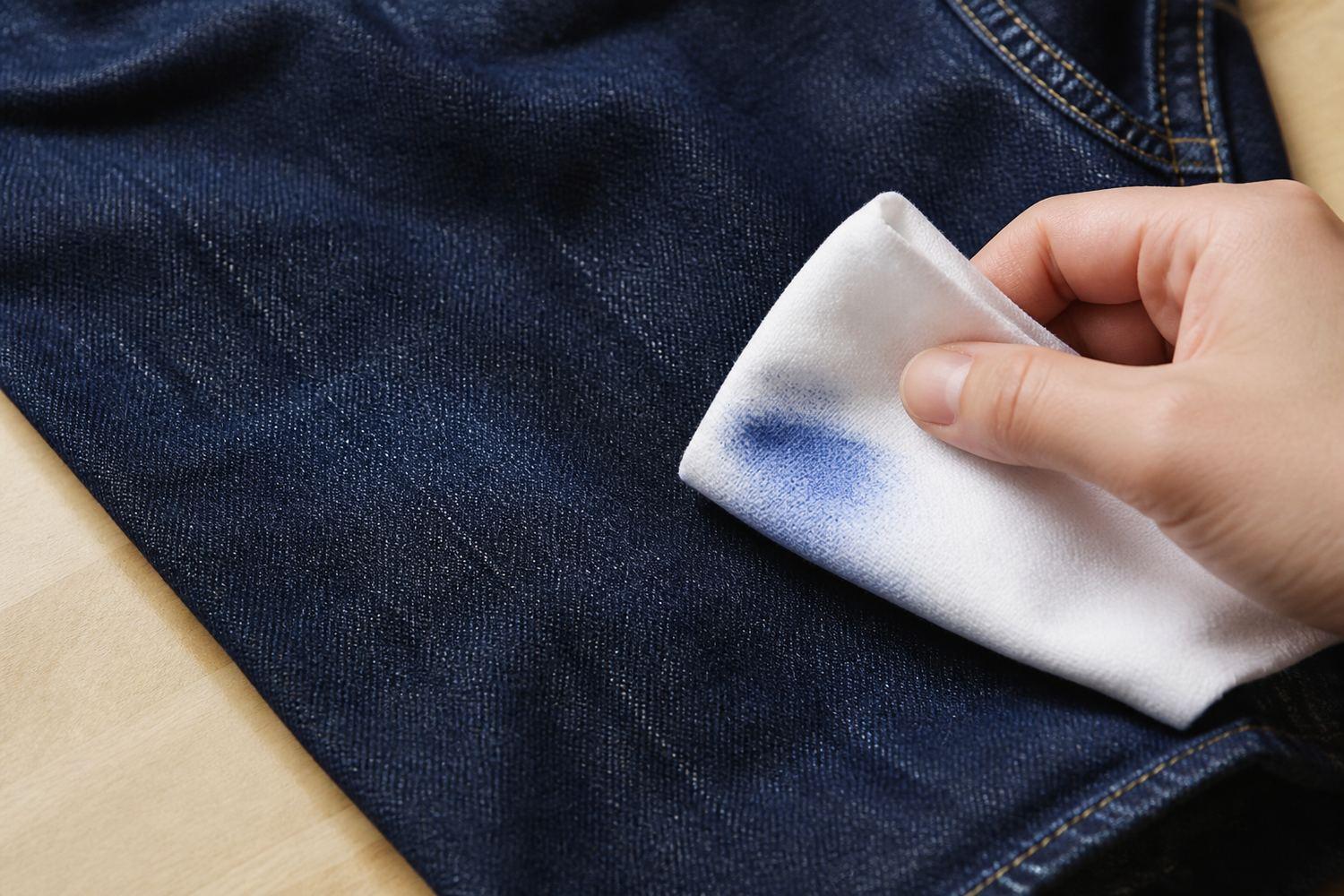 Kiểm tra màu nhuộm và khả năng lem màu của raw denim