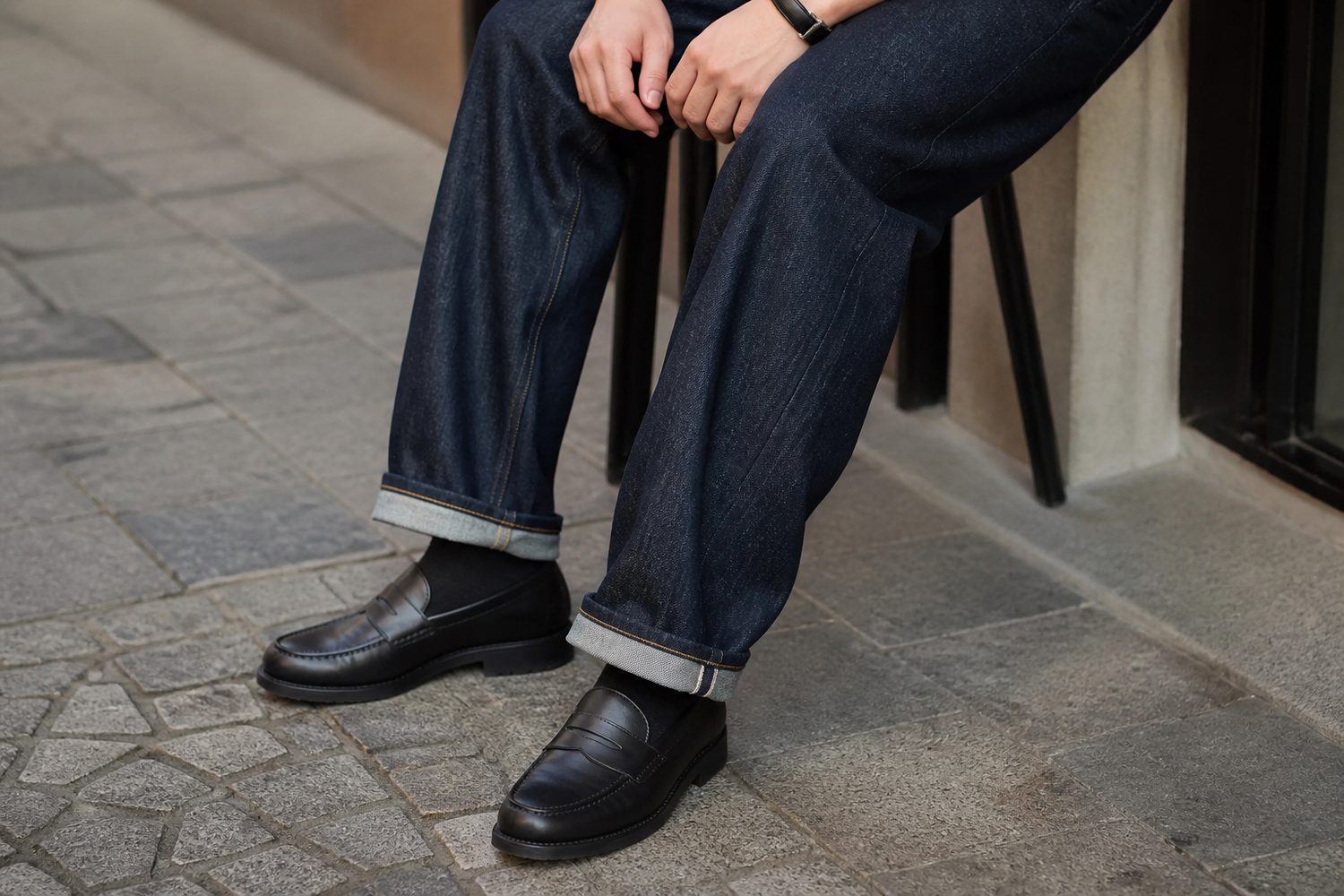 Giày và phụ kiện phù hợp với raw denim