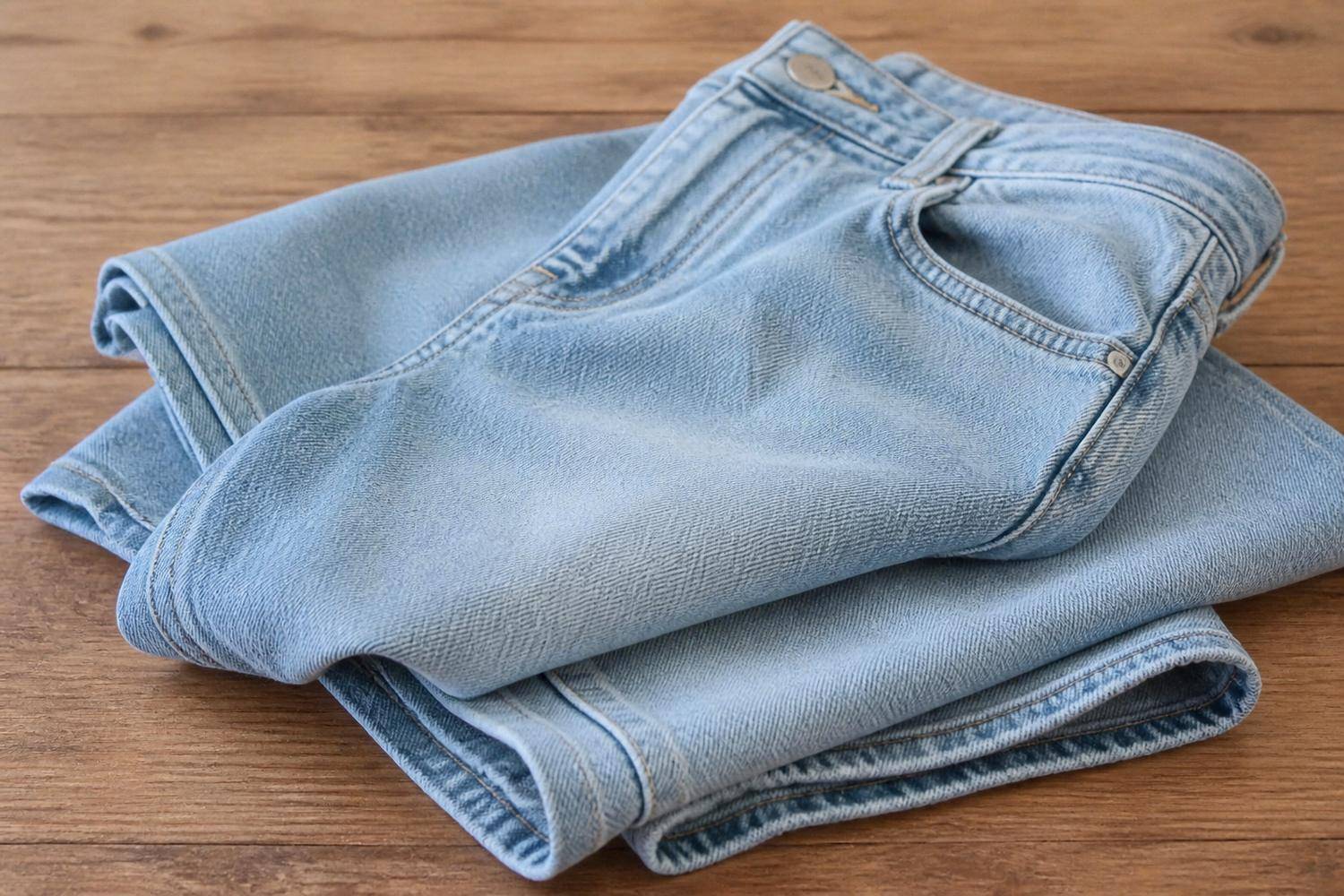 Washed denim hợp với người cần sự mềm mại và dễ mặc ngay