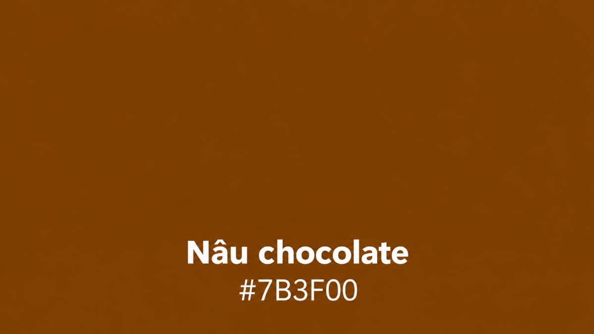 Nâu chocolate