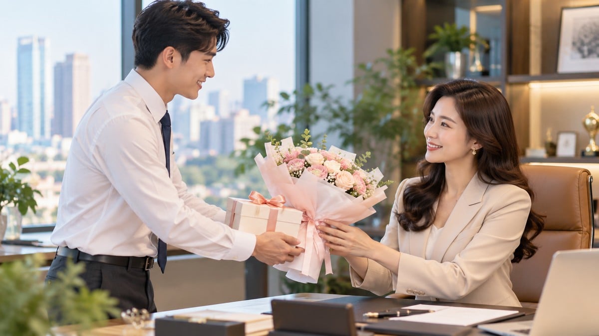Lời chúc 20/10 lịch sự dành cho sếp nữ và khách hàng