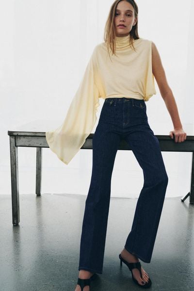 Uniqlo quần jeans nữ basic dễ mặc