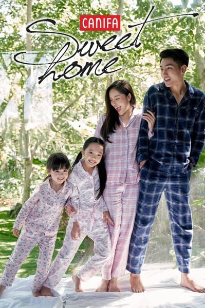 Canifa là thương hiệu đồ mặc nhà cơ bản cho cả gia đình