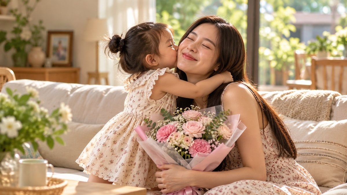 Gửi lời chúc 20/10 đến mẹ bằng sự quan tâm và lời cảm ơn
