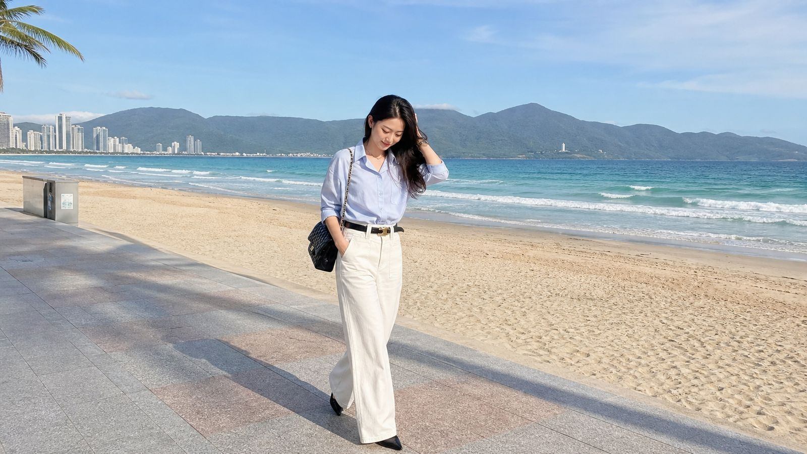Outfit nhẹ, thoáng và ít nhăn cho thời tiết Đà Nẵng