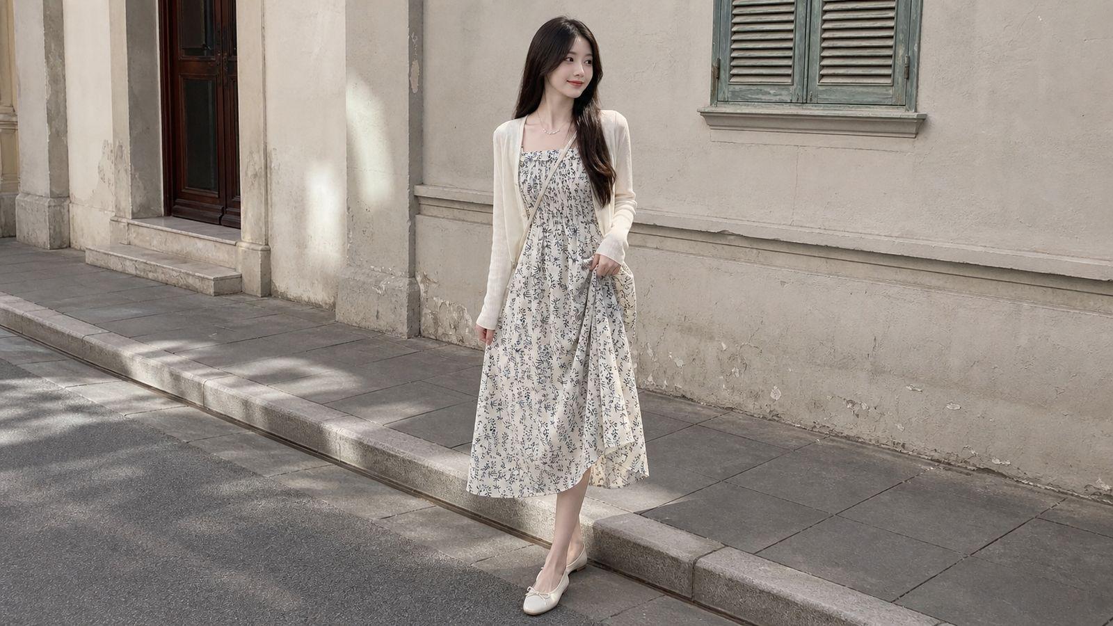 Xác định điểm nhấn của chiếc váy trước khi pose