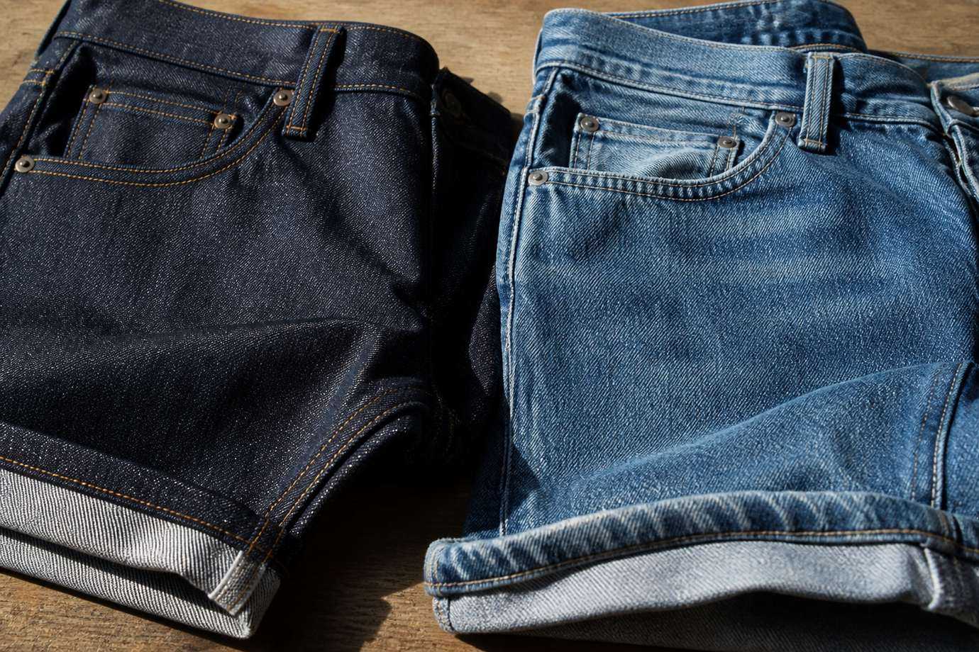 Bảng so sánh nhanh raw denim và washed denim khi chọn mua