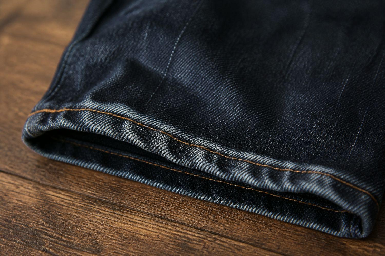 Raw denim có thể xuất hiện hiện tượng đá ống