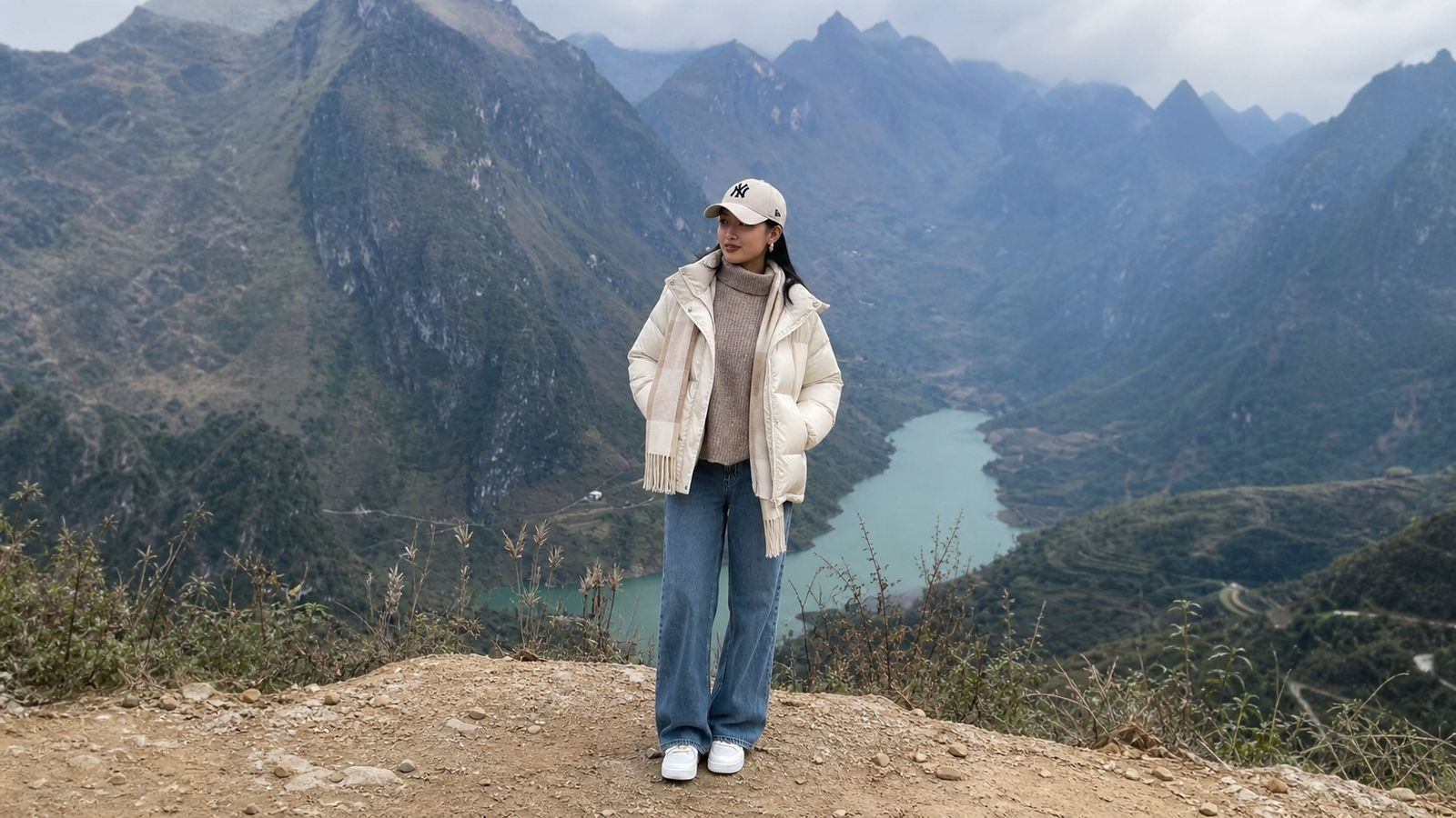 Mùa đông ở Hà Giang cần ưu tiên giữ ấm thật thay vì chỉ mặc đẹp