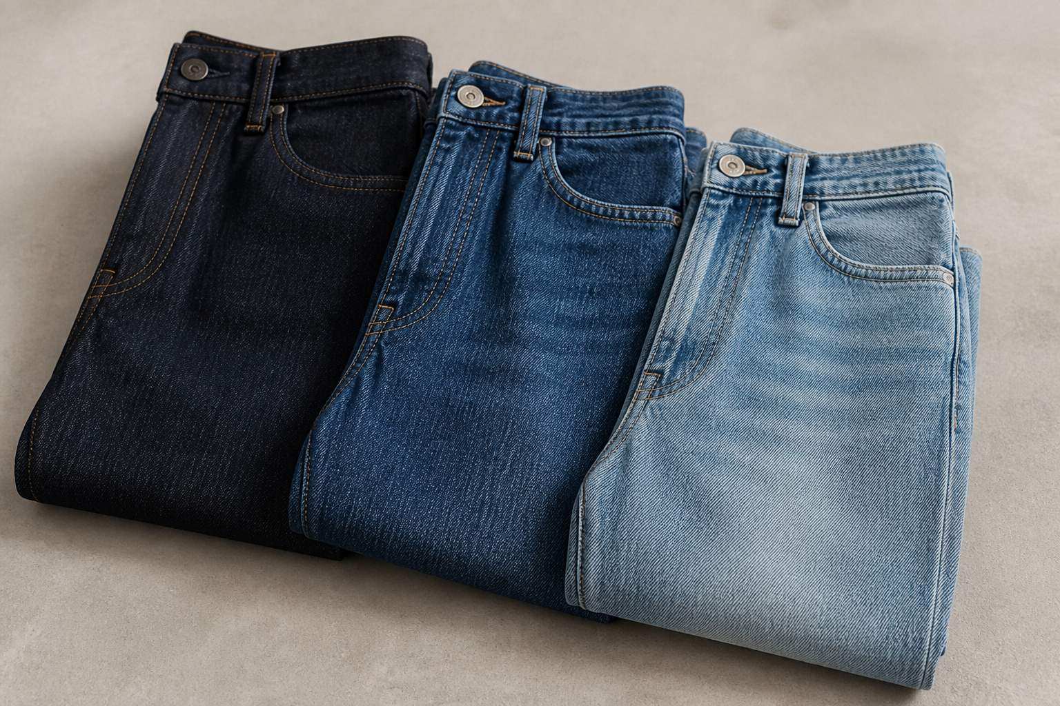 Chọn wash màu selvedge denim theo nhu cầu mặc
