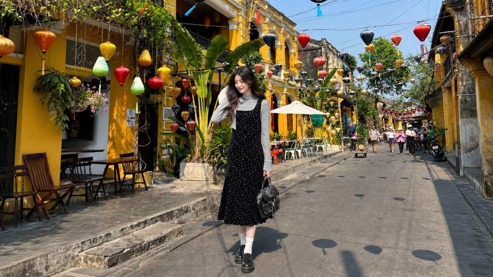 Những màu neon hoặc tím quá đậm nên tiết chế để ảnh không bị gắt