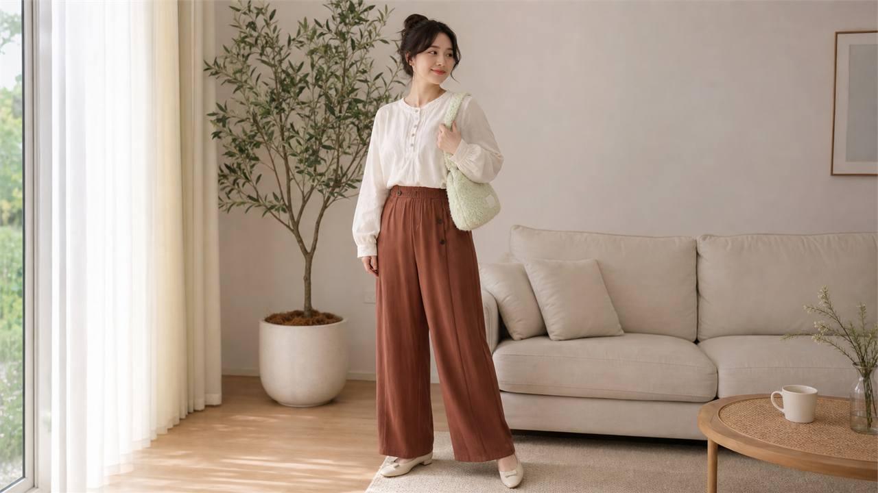 Chọn đồ theo phom tốt và chất liệu đẹp giúp tổng thể sáng và cân