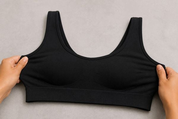 Compression bra ôm nén nhẹ vòng một khi vận động