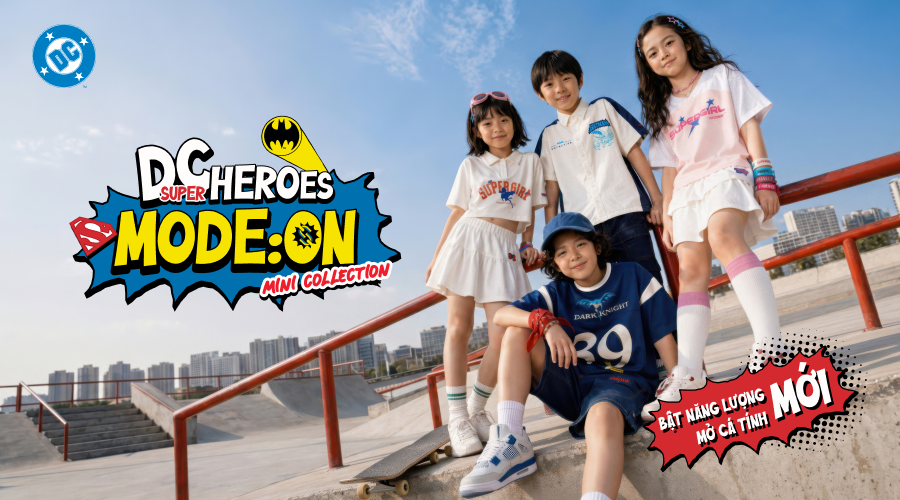 BST DC Heroes Mode:On - Bật năng lượng mới, mở cá tính mới