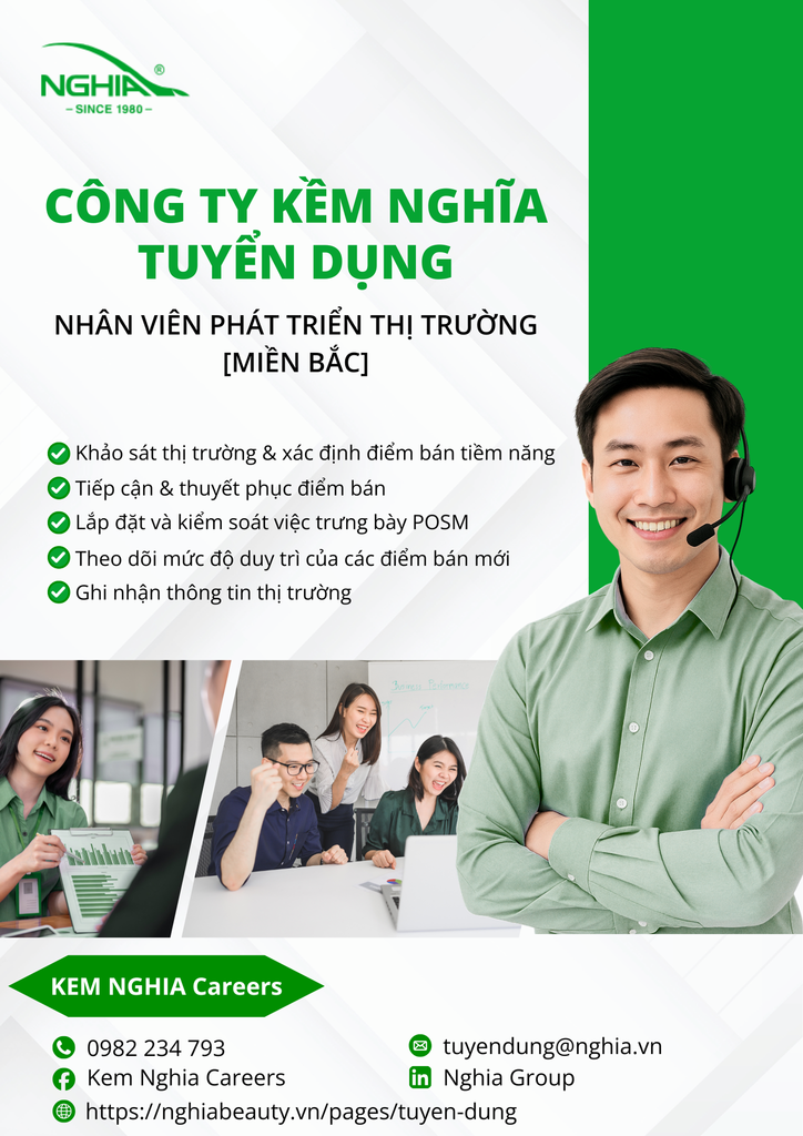 NHÂN VIÊN PHÁT TRIỂN THỊ TRƯỜNG MIỀN BẮC