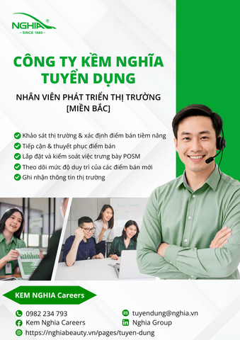 NHÂN VIÊN PHÁT TRIỂN THỊ TRƯỜNG MIỀN BẮC