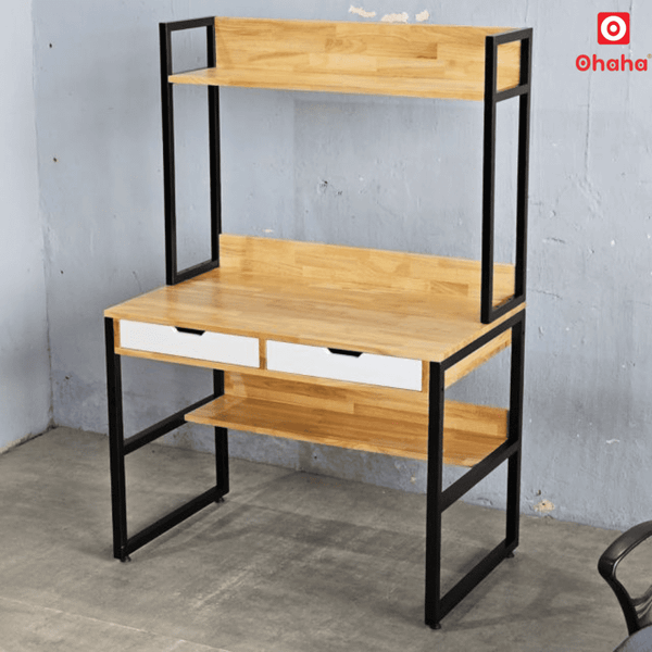 Bàn làm việc hiện đại OHAHA - BLV028 đơn giản, nhỏ gọn