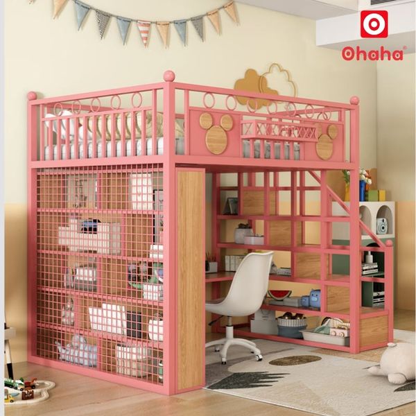 Giường tầng hiện đại khung sắt cao cấp OHAHA - GTS054
