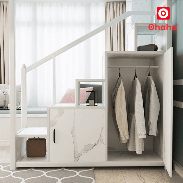 Giường Tầng Thông Minh Khung Sắt OHAHA - GTS050 Hiện Đại