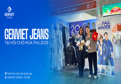 GENVIET JEANS TẠI HỘI CHỢ MÙA THU 2025 – KHẲNG ĐỊNH CHẤT LƯỢNG VIỆT GIỮA KHÔNG GIAN TRIỂN LÃM QUỐC GIA