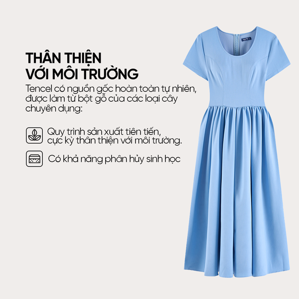 Tencel là chất liệu cực kỳ an toàn với làn da