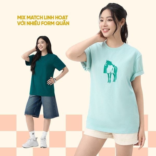 Ngoài sự độc đáo về thẩm mỹ, áo thun còn được yêu thích vào mùa hè bởi sự thoải mái