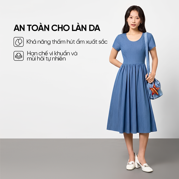 Tencel là chất liệu cực kỳ an toàn với làn da