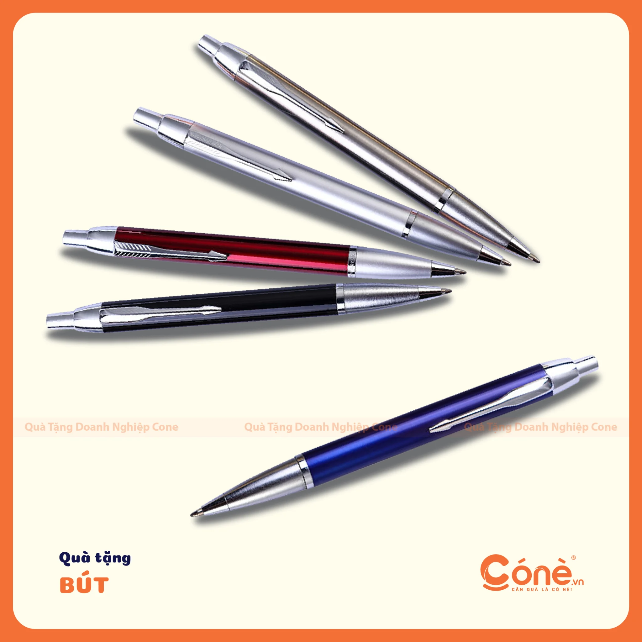 but-ky-tinh-hoa-cao-cap-bkl004-cone-mau-den-in-logo