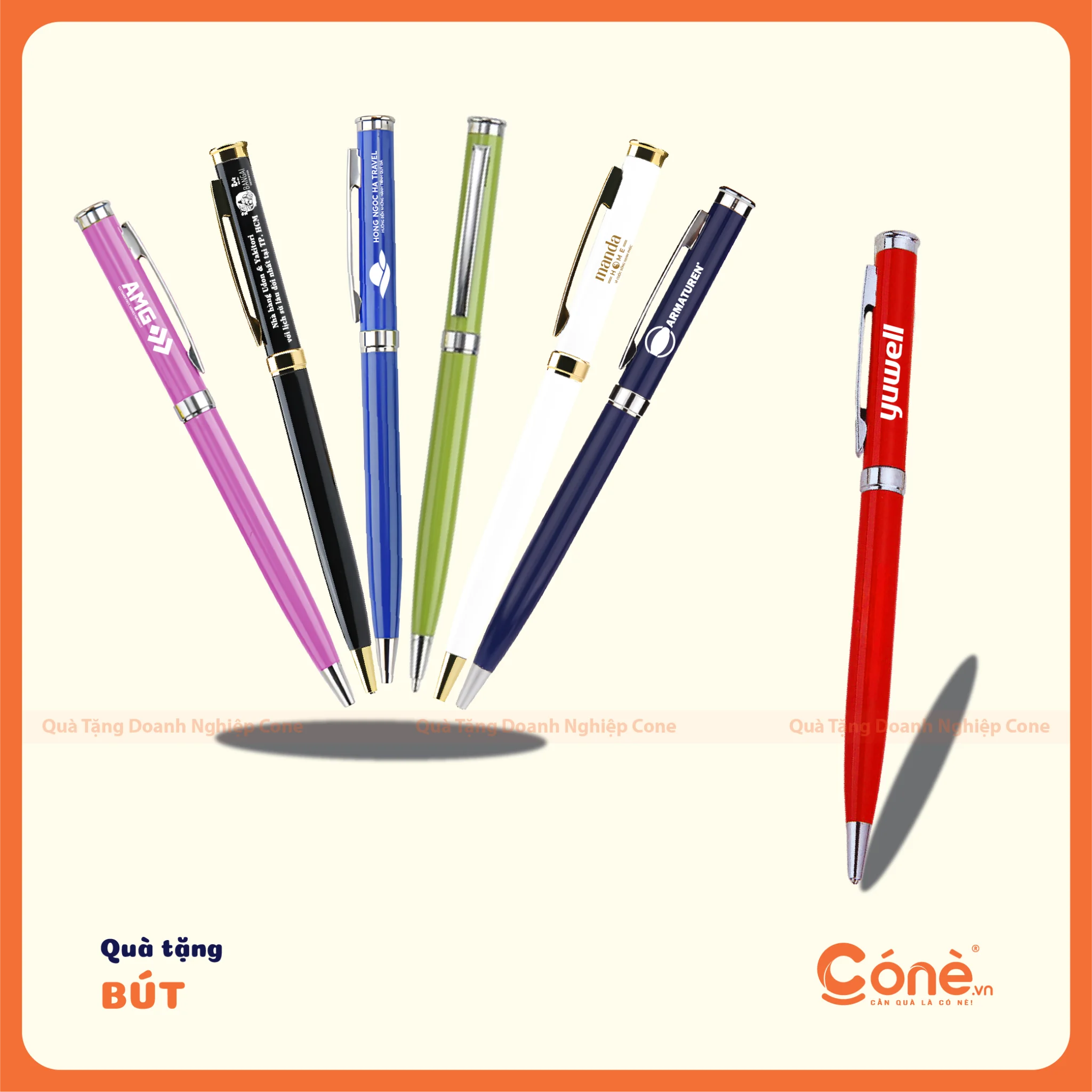 but-kim-loai-thanh-lich-bkl006-cone-vo-tron-nhieu-mau