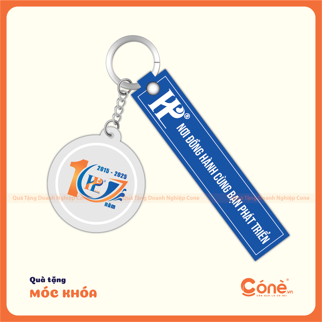 móc khóa dây cao su 2