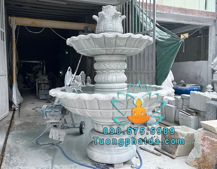 Đài Phun Nước Đá Phong Thủy Đẹp Tại Đồng Nai