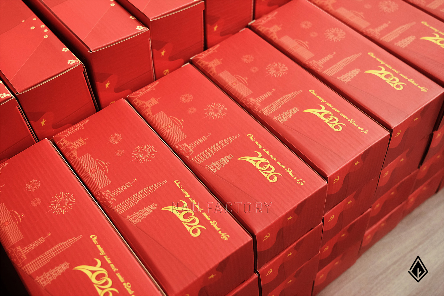 lịch gỗ form ngang